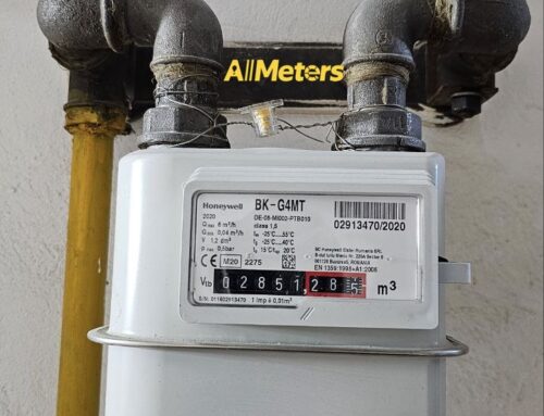 Cum aratΔ analiza AI pe un contor de gaz