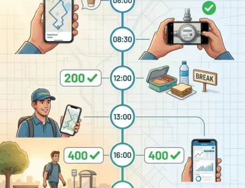 O zi din viața cititorului de contoare cu AllMeters
